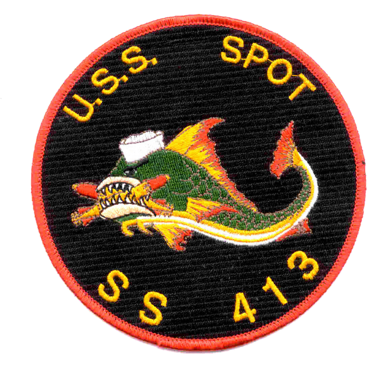 USS SPOT SS 413 PATCH