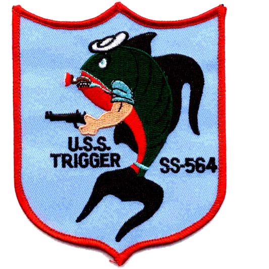 USS TRIGGER SS 564 PATCH collection thumbnail