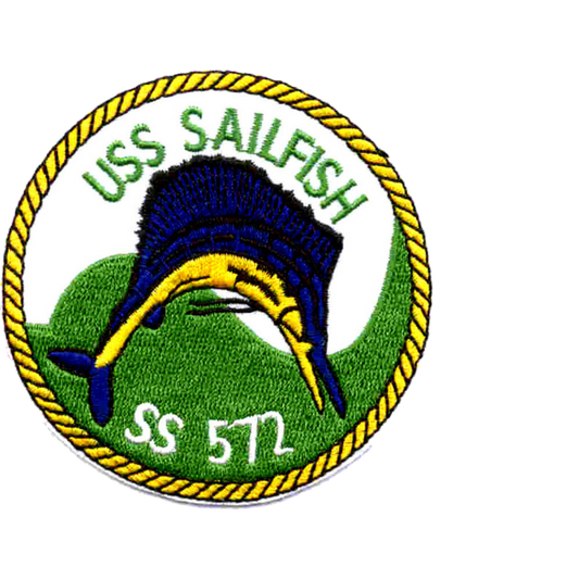 USS SAILFISH SS 572 PATCH collection thumbnail