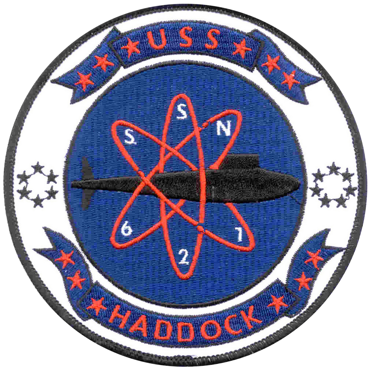 USS HADDOCK SSN 621 PATCH