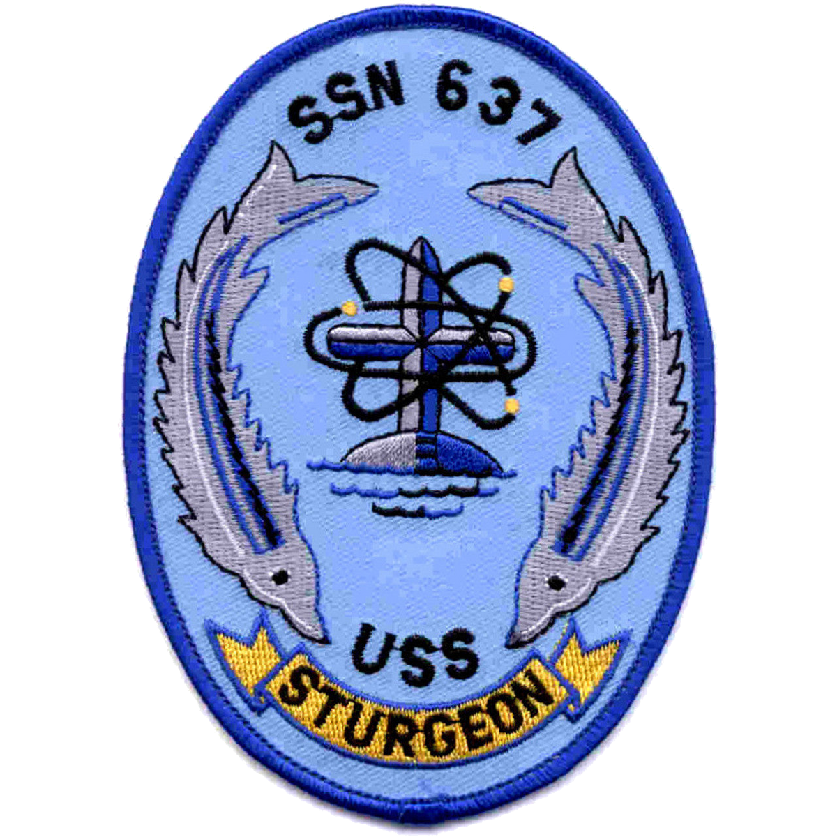 USS STURGEON SSN 637 PATCH