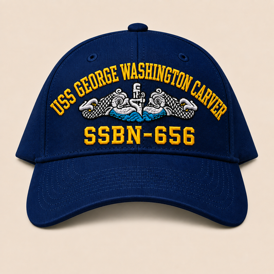 USS GEORGE WASHINGTON CARVER SSBN-656 HAT approved boat mockup