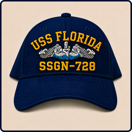 USS FLORIDA SSGN-728 HAT approved boat mockup