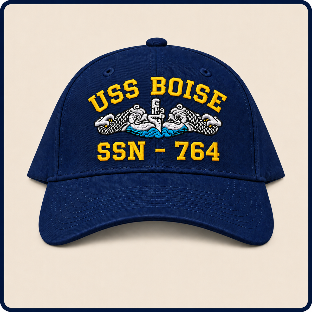 USS BOISE SSN-764 HAT approved boat mockup
