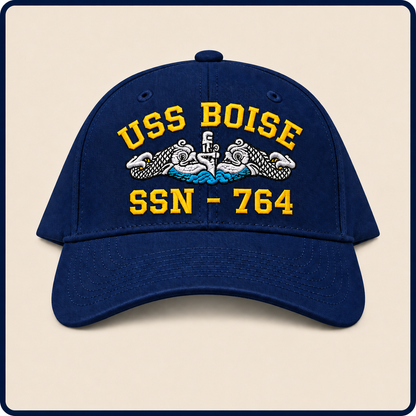 USS BOISE SSN-764 HAT approved boat mockup
