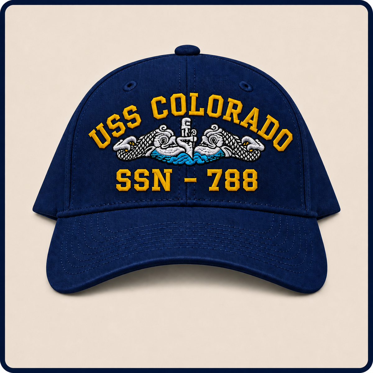 USS COLORADO SSN-788 HAT approved boat mockup