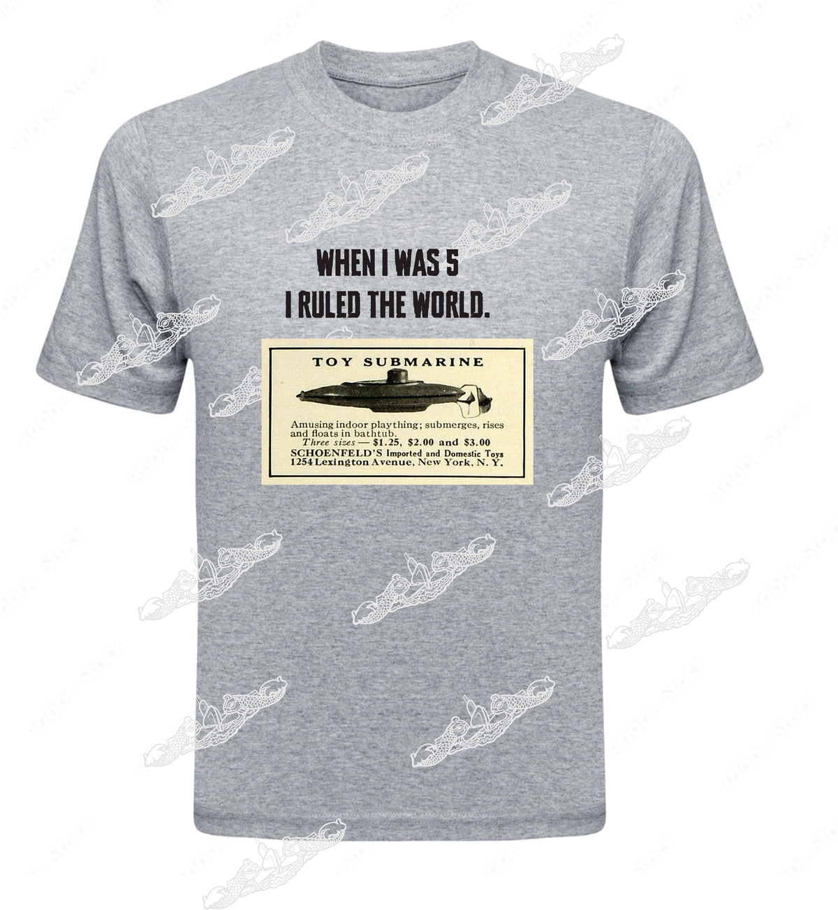 When I Was 5, I Ruled The World :  Clothing