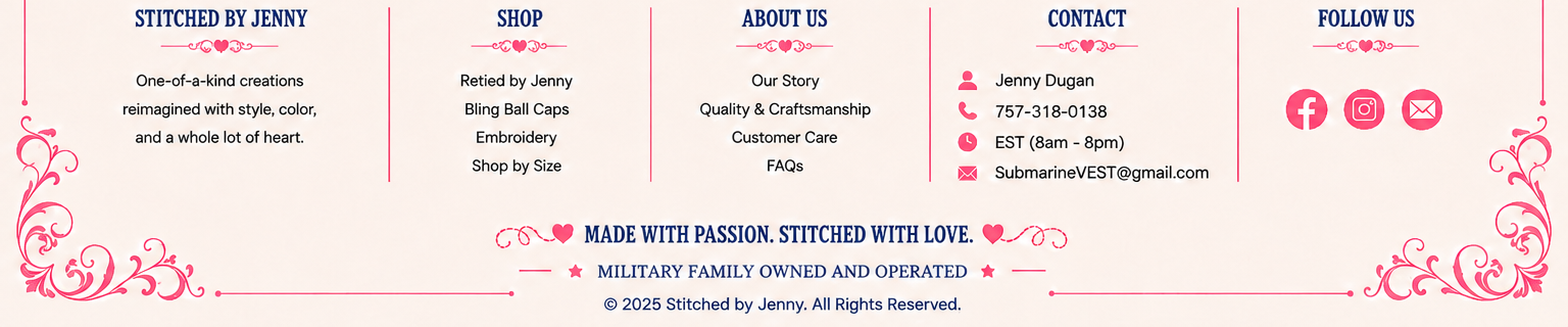Sew Jenny Shop footer artwork