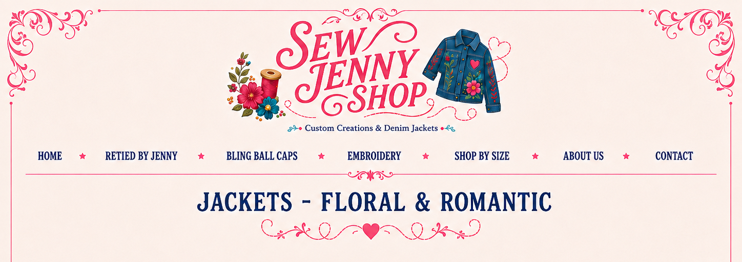 Sew Jenny Shop — Custom Creations and Denim Jackets