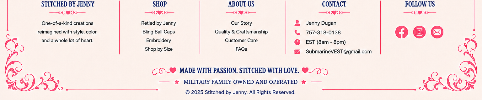 Sew Jenny Shop footer artwork