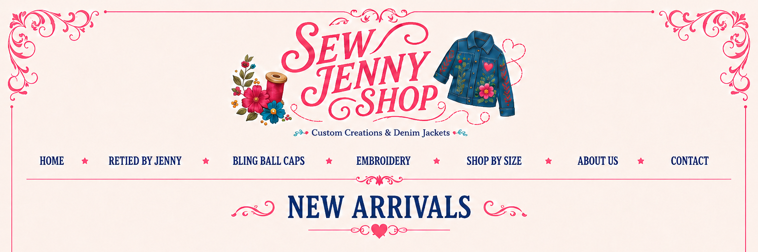 Sew Jenny Shop — Custom Creations and Denim Jackets