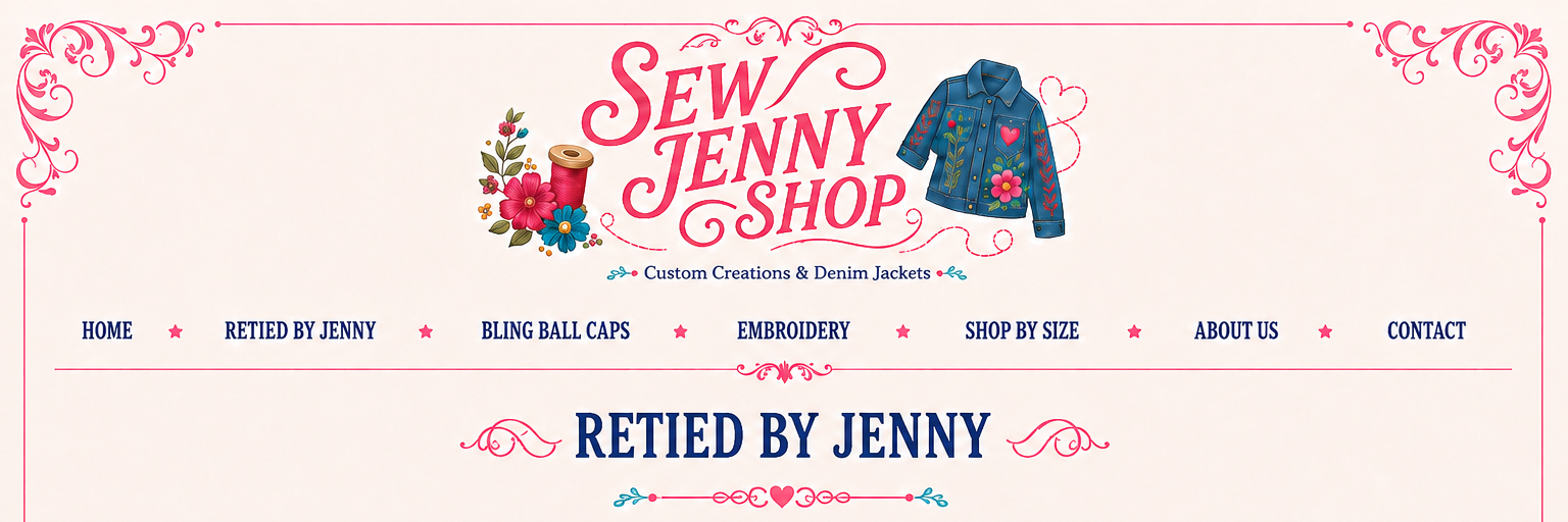 Sew Jenny Shop — Custom Creations and Denim Jackets