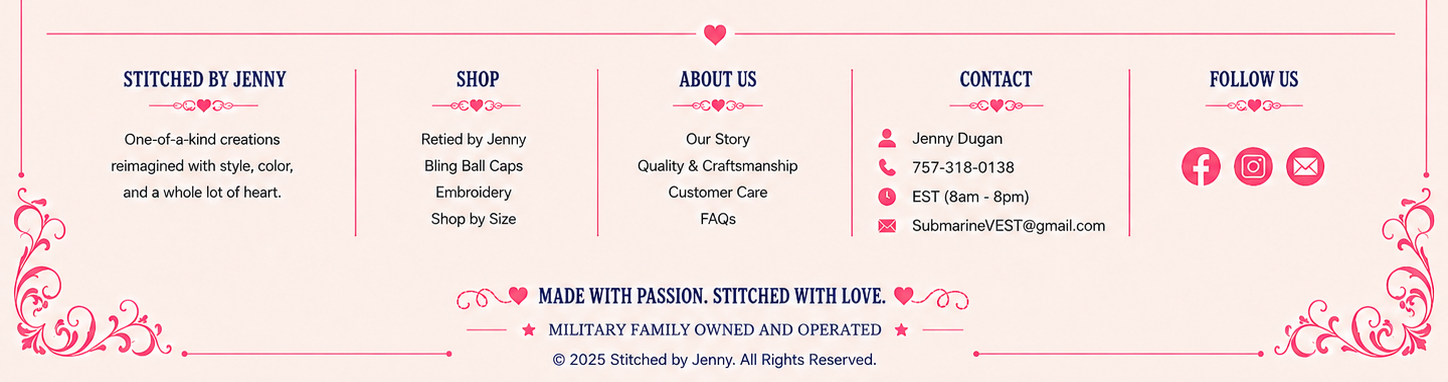 Sew Jenny Shop footer artwork